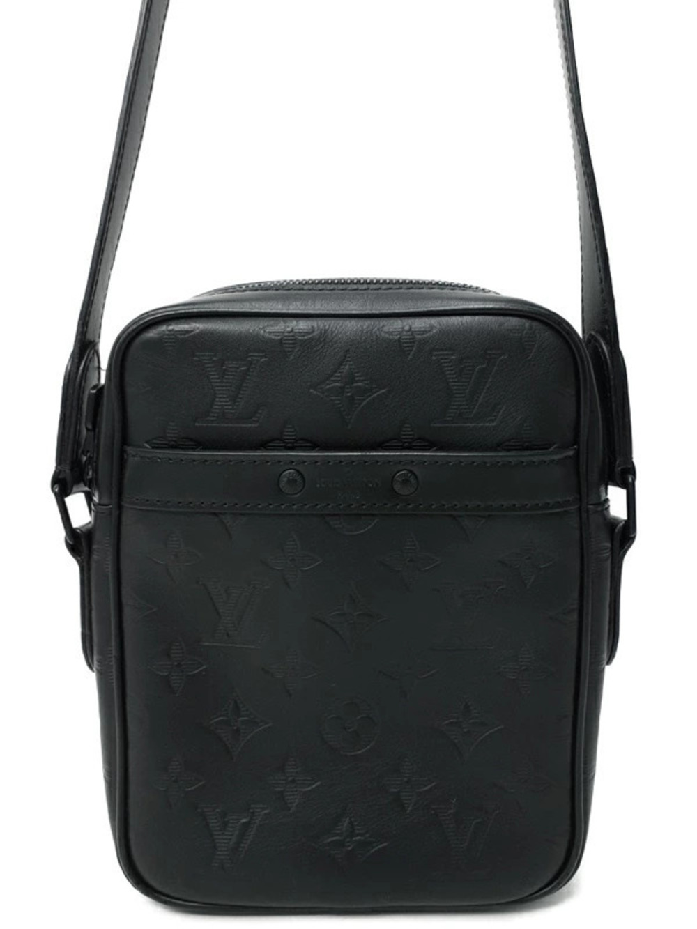 Louis Vuitton Monogram Shadow Black Danube NM Shoulder Bag